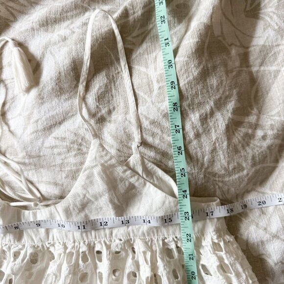 Surf Gypsy White Eyelet Coverup – Size Small, EUC - Picture 7 of 7